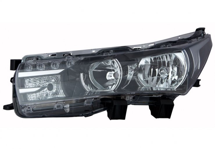 Acessar a peça Farol elétrico esquerdo, preto, LED, H11+HB3