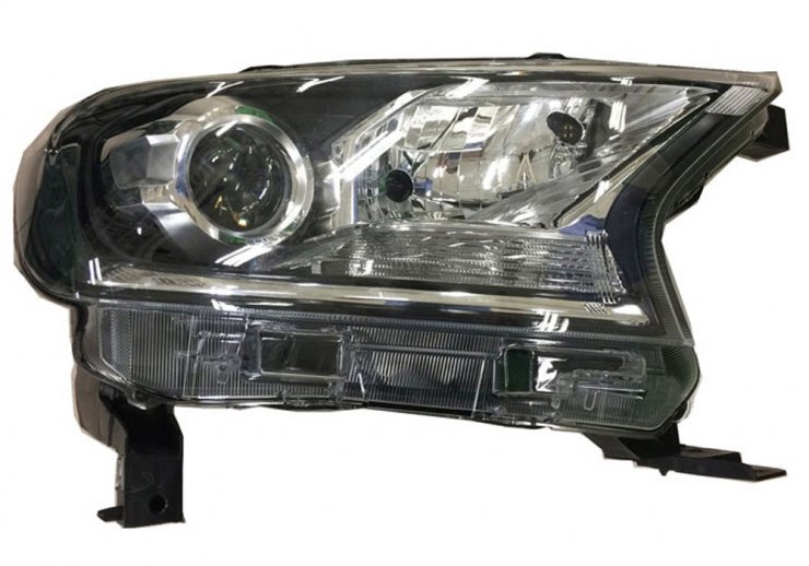 Acessar a peça Farol direito manual e elétrico, farol diurna, preto, H11+H15