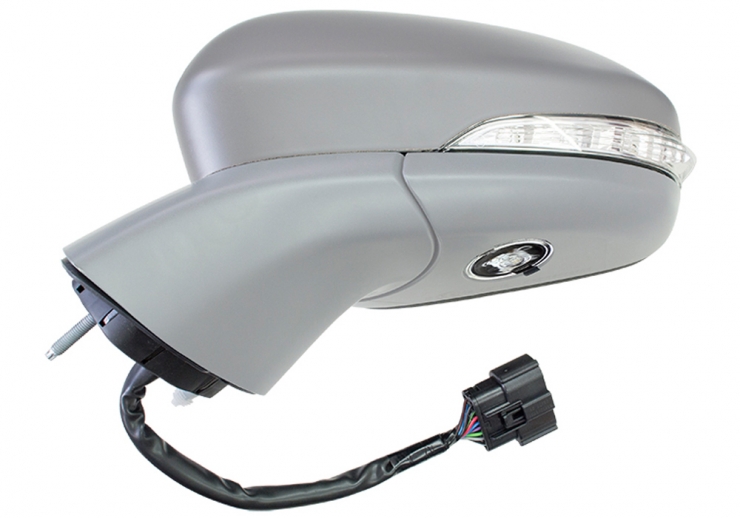 Acessar a peça Espelho retrovisor direito elétrico, asférico, aquecido, preparado, rebatível, com indicador, cortesia (9 pinos) (a partir de 2019)