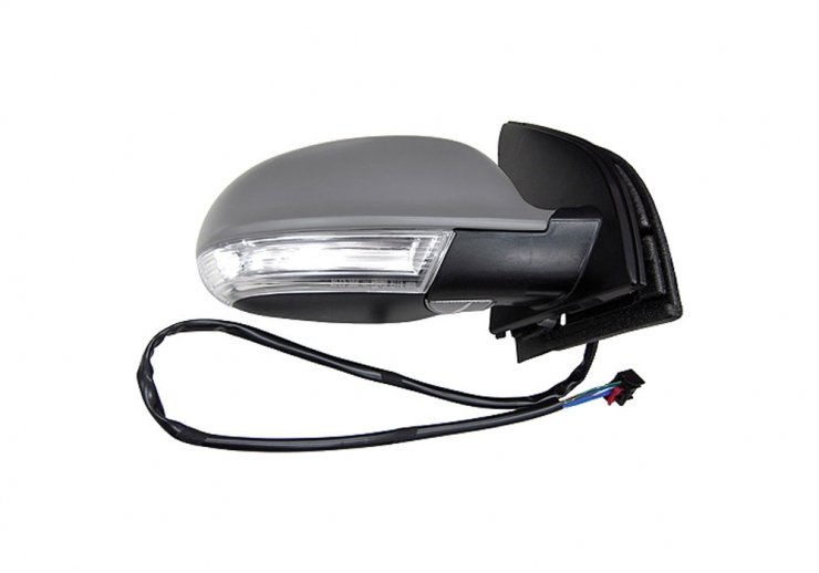 Acessar a peça Espelho retrovisor direito elétrico, convexo, aquecido, preparado, rebatível, com indicador, cortesia, LED (9 pinos)