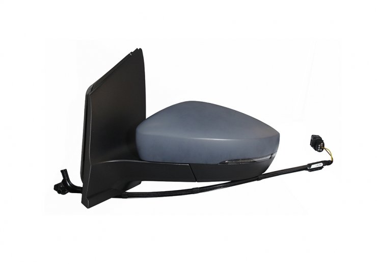 Acessar a peça Espelho retrovisor mecânico esquerdo, convexo, preparado, com indicador (4 pinos)