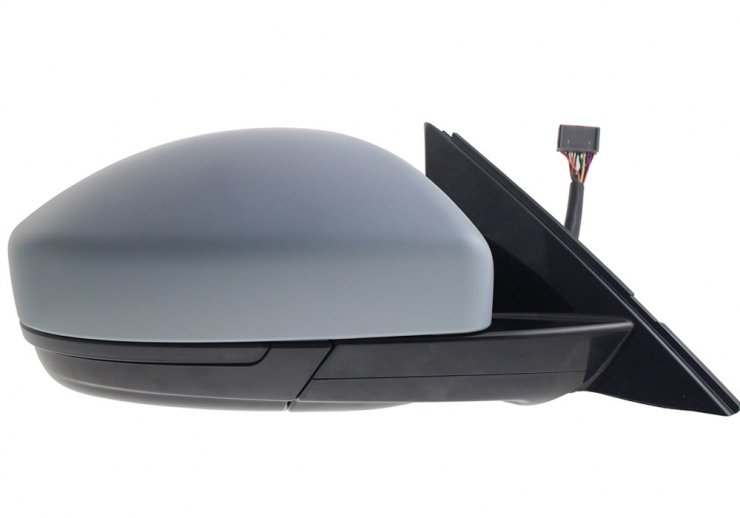 Espelho retrovisor elétrico direito, convexo, aquecido, preparado, rebatível, com indicador, cortesia, memória, LED, side (16 pinos)  pour JAGUAR E-PACE  pour JAGUAR E-PACE