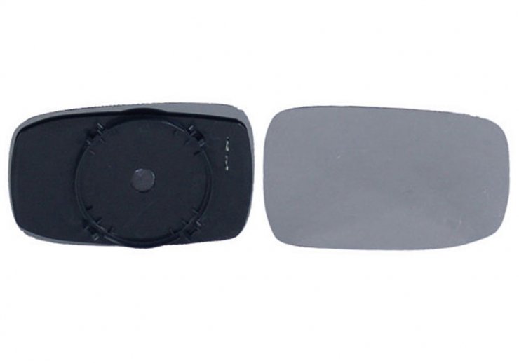 Acessar a peça Vidro + suporte do espelho retrovisor direito, convexo, aquecível