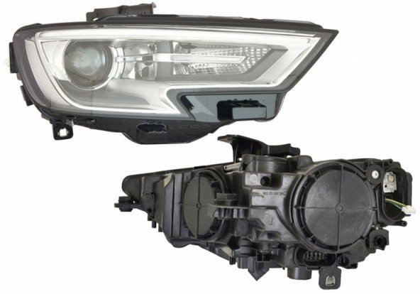Acessar a peça Farol elétrico direito, LED, xénon D5S+H8 (motor)