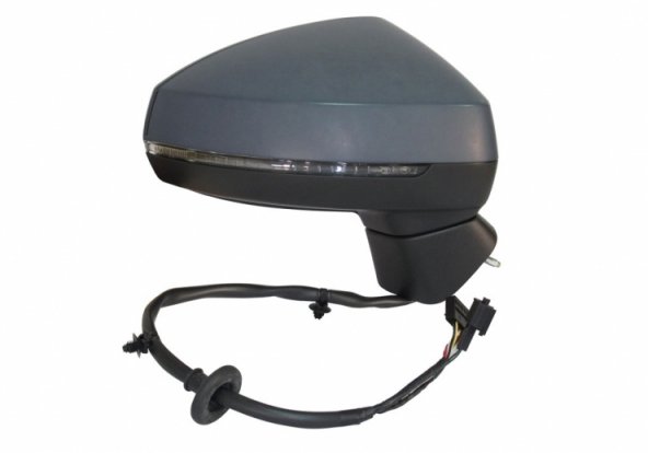 Acessar a peça Espelho retrovisor elétrico direito, asférico, aquecido, preparado, rebatível, com indicador, memória (14 pinos) (Limousine)