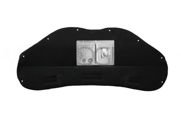 Acessar a peça Painel insonorizado da tampa do compartimento do motor (8 clips)