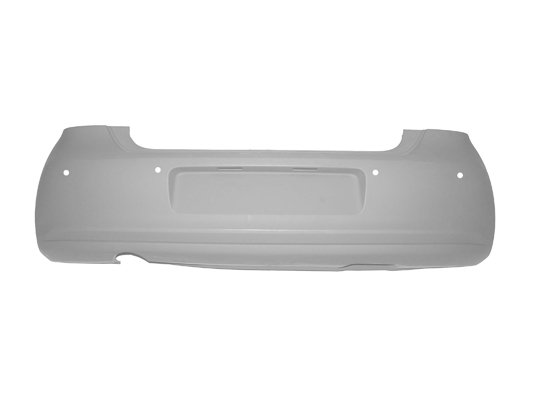 Para-choque traseiro preparado + sensores (Escape grande) pour VOLKSWAGEN POLO   pour VOLKSWAGEN POLO