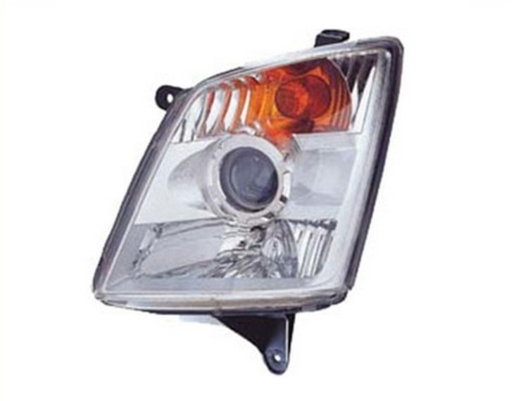 Acessar a peça Farol elétrico esquerdo, H7+HB3