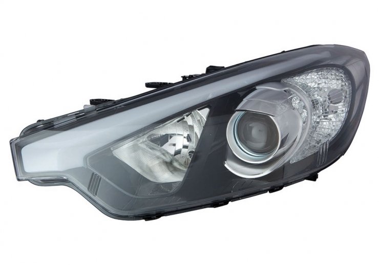 Acessar a peça Farol elétrico esquerdo, H1+H7