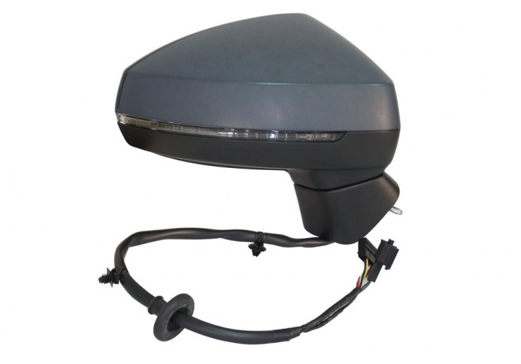 Acessar a peça Espelho retrovisor elétrico direito, asférico, aquecido, preparado, rebatível, com indicador, memória (14 pinos) (Limousine)