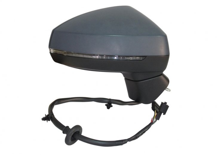 Acessar a peça Espelho retrovisor direito elétrico, asférico, aquecido, preparado, rebatível, com indicador, memória, side (14 pinos) (Limousine)