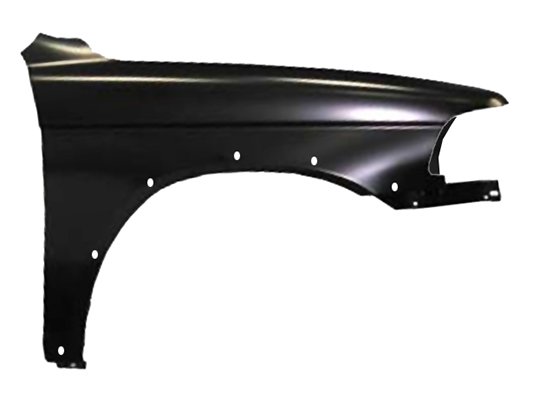 Acessar a peça Guarda lama frente direita sport com buracos aba guarda lama