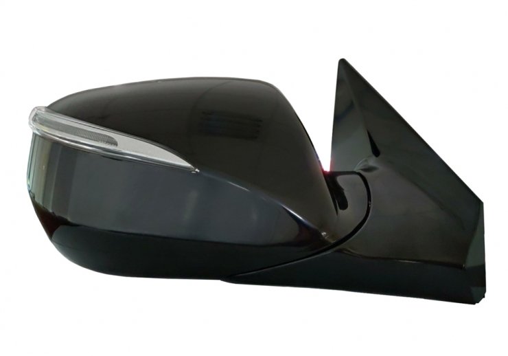 Espelho retrovisor elétrico esquerdo, convexo, com indicador (5 pinos)  pour HYUNDAI SANTA FE  pour HYUNDAI SANTA FE