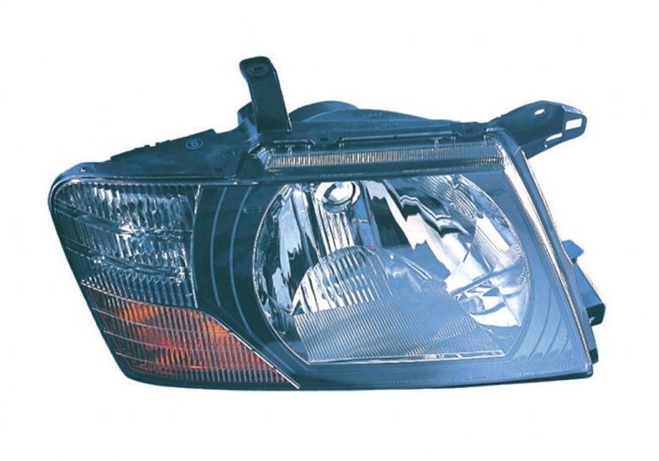 Farol elétrico direito, preto, H4  pour MITSUBISHI MONTERO-PAJERO  pour MITSUBISHI MONTERO-PAJERO