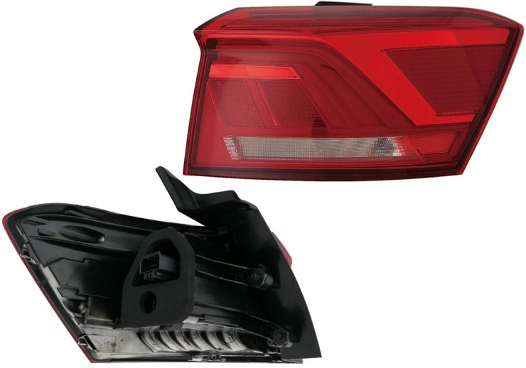 Acessar a peça Farolim traseiro direito, LED