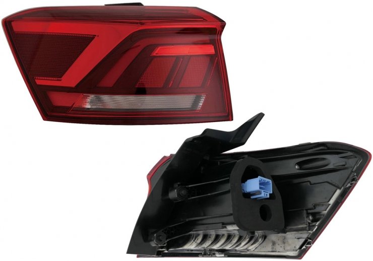 Acessar a peça Farolim traseiro esquerdo, LED, fumado