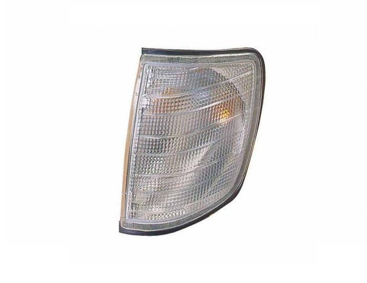 Acessar a peça Pisca frente esquerdo, sem suporte de lâmpada (branco)