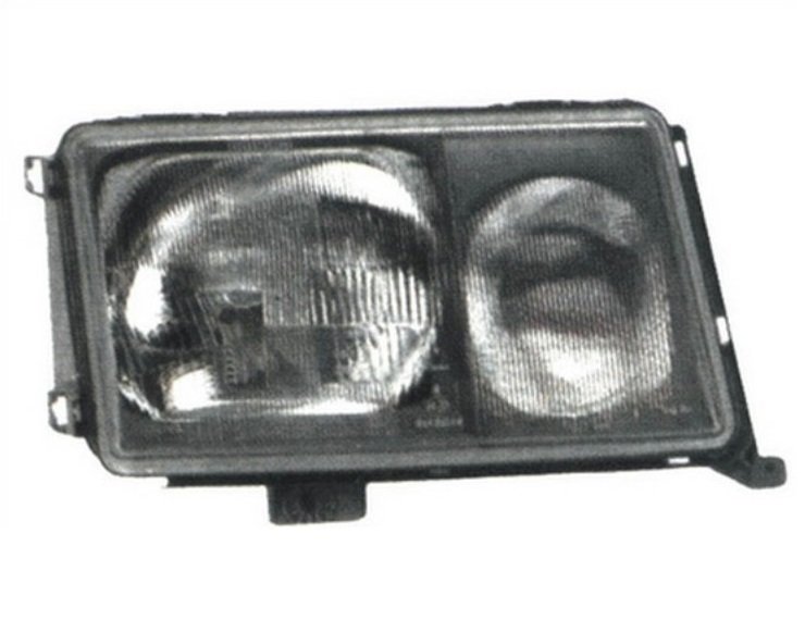 Acessar a peça Lente direita do farol