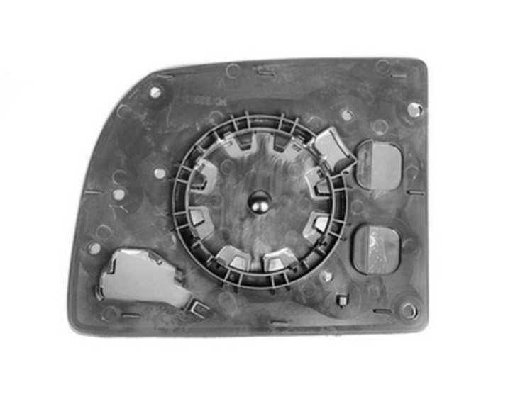 Acessar a peça Vidro + suporte para espelho retrovisor esquerdo, convexo