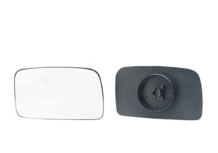 Acessar a peça Vidro + suporte do espelho retrovisor esquerdo, manual, plano