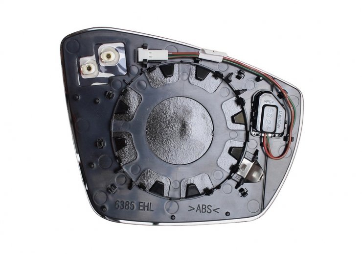 Acessar a peça Vidro + suporte para espelho retrovisor esquerdo, asférico, aquecido, side