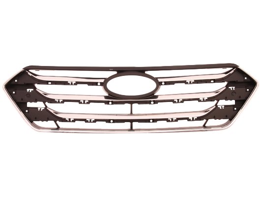 Acessar a peça Grelha frente preta/cromada