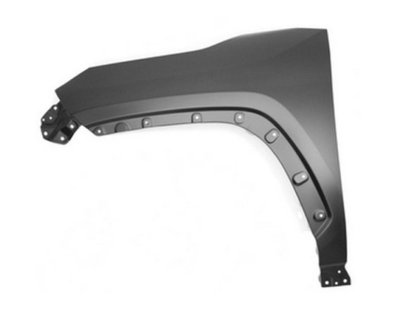 Acessar a peça Guarda lamas esquerda, alumínio