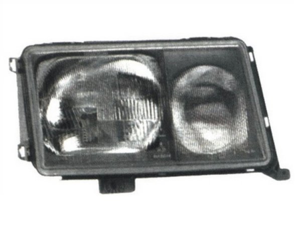 Acessar a peça Lente direita do farol