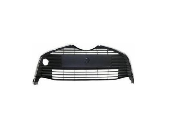 Acessar a peça Grelha central do para choques frente, preta, tampa do gancho (Hybrid)
