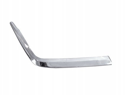 Acessar a peça Friso direita para choques frente cromada