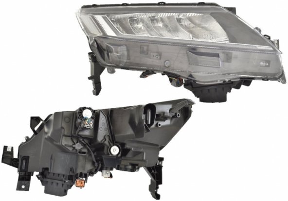 Acessar a peça Farol elétrico direito, LED (motor)