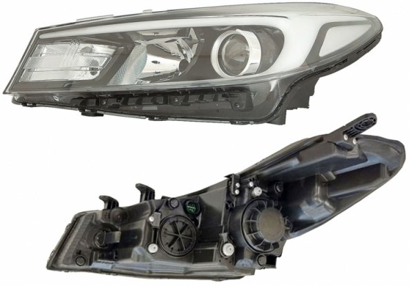 Acessar a peça Farol manual direito, H7 Acessar a peça Farol manual direito, H7