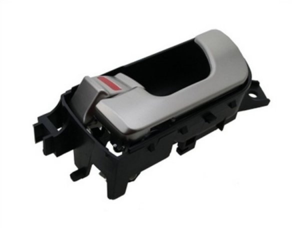 Acessar a peça Puxador interior esquerda frente e tras, prateada Acessar a peça Puxador interior esquerda frente e tras, prateada