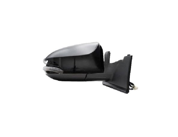 Acessar a peça Espelho retrovisor elétrico direito, aquecido, preto, com indicador, convexo (7 pinos)