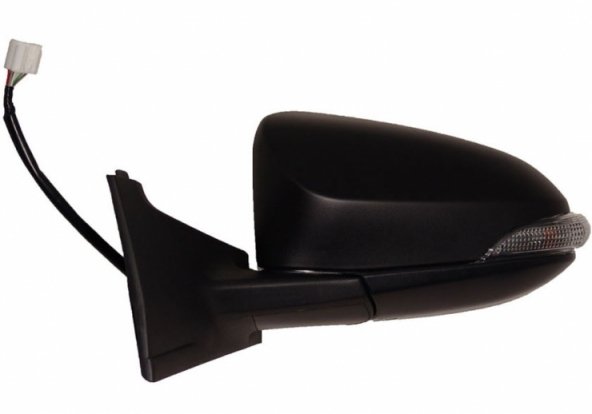 Acessar a peça Espelho retrovisor esquerdo manual, convexo, com indicador (2 pinos)