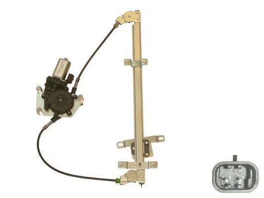 Acessar a peça Elevador vidro frontal direito eletrico com motor não confort 2/4 portas 2 pins