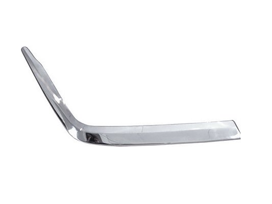 Acessar a peça Friso direita para choques frente cromada