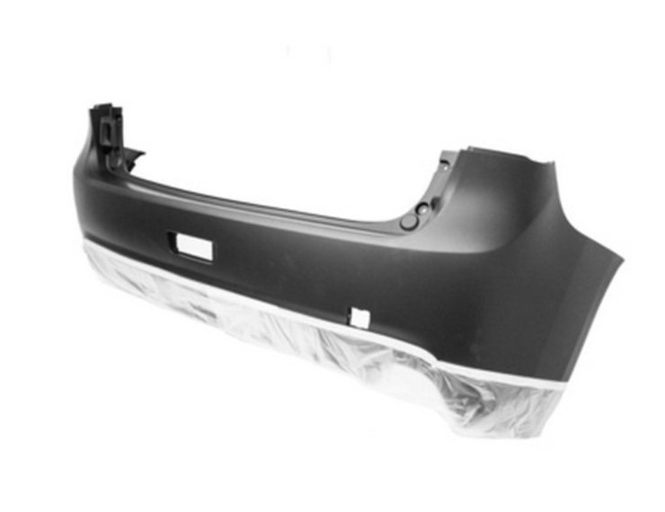 Acessar a peça Para choques traseiro parcialmente preparado