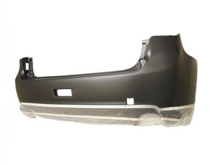 Acessar a peça Para choques traseiro, orifícios para guarda lamas