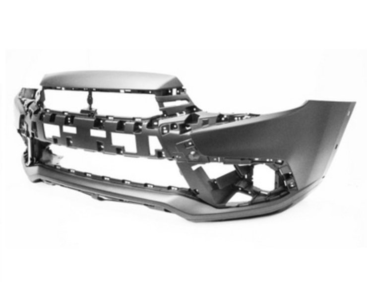 Acessar a peça Para choques frente preparado, orifícios para guarda lamas