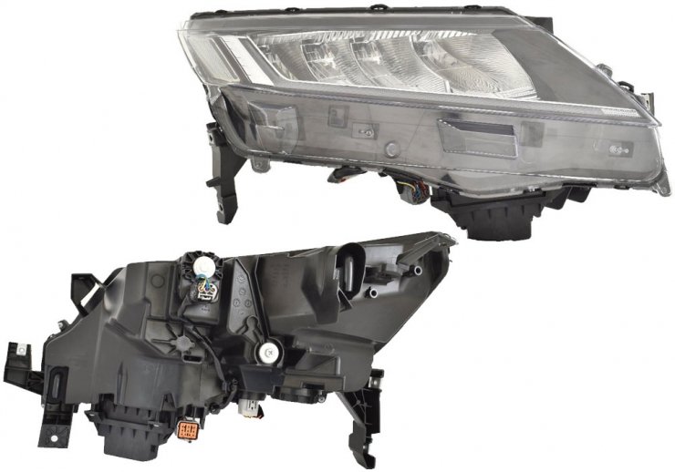 Acessar a peça Farol elétrico direito, LED (motor)