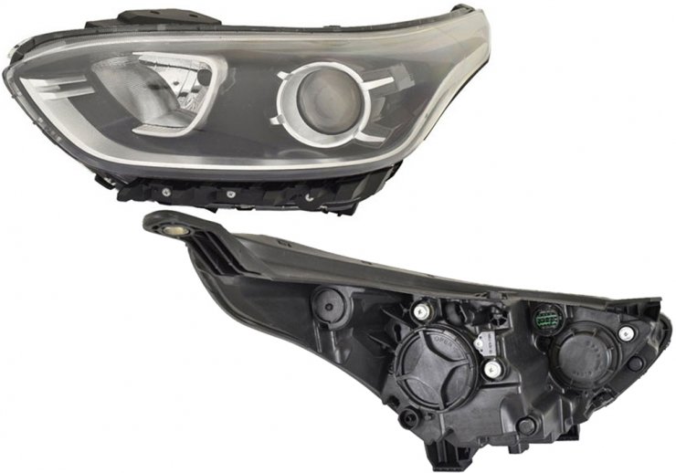 Acessar a peça Farol elétrico esquerdo, LED, H7+HB3 (motor)