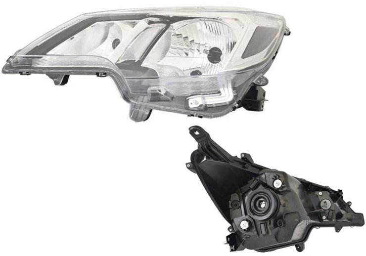 Acessar a peça Farol elétrico esquerdo, H4