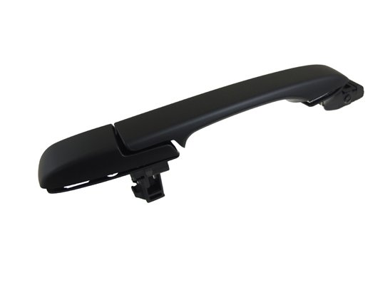 Acessar a peça Puxador porta traseira direita preta lisa