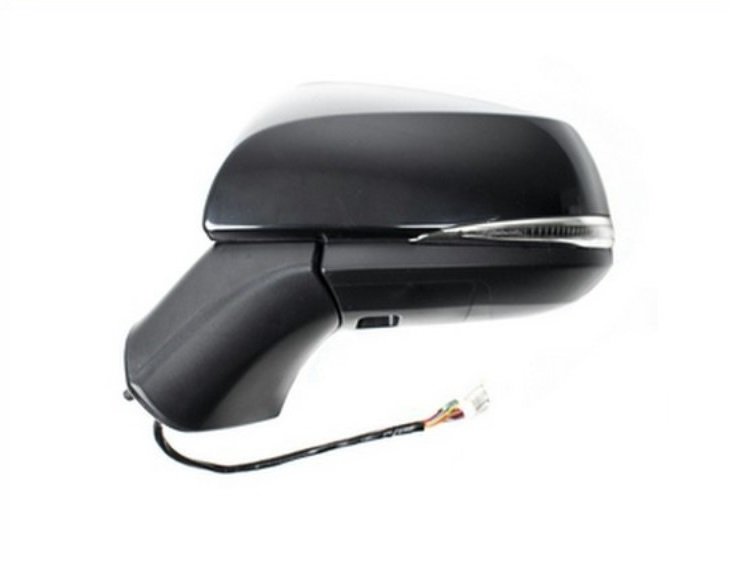 Acessar a peça Espelho retrovisor elétrico esquerdo, aquecido, convexo, rebatível, com indicador, cortesia, side