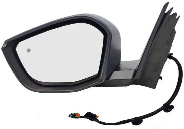 Espelho retrovisor esquerdo elétrico, convexo, aquecido, preparado, rebatível, com indicador, cortesia, side (12 pinos) CITROEN-C4 pour CITROEN C4  pour CITROEN C4