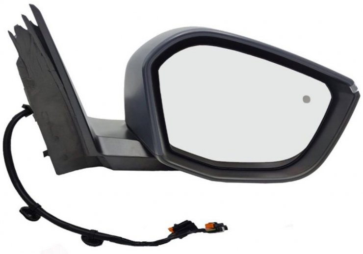 Espelho retrovisor elétrico direito, convexo, aquecido, preparado, rebatível, com indicador, sonda, cortesia, side (14 pinos) CITROEN-C4 pour CITROEN C4  pour CITROEN C4