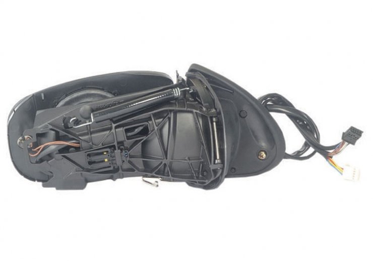Corpo do espelho retrovisor direito elétrico, asférico, aquecido, rebatível, memória (13 pinos) MERCEDES-W220 pour MERCEDES CLASE S  pour MERCEDES CLASE S