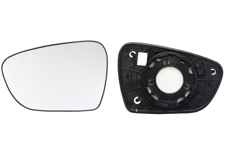 Acessar a peça Vidro + suporte espelho retrovisor esquerdo, convexo