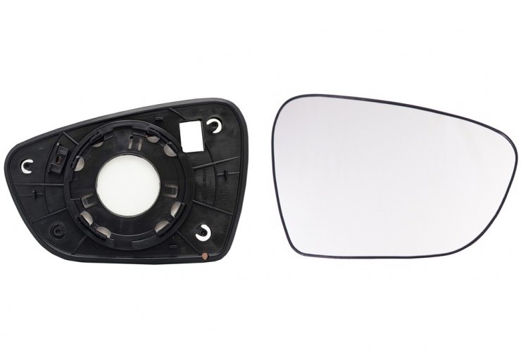 Acessar a peça Vidro + suporte espelho retrovisor direito, convexo